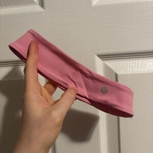 NWOT lululemon athletica Soft Pink Hairband
